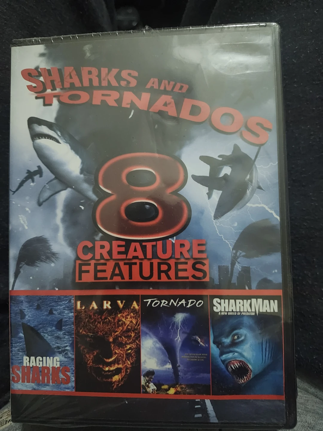 Sharks and Tornados: 8 Creature Features DVD