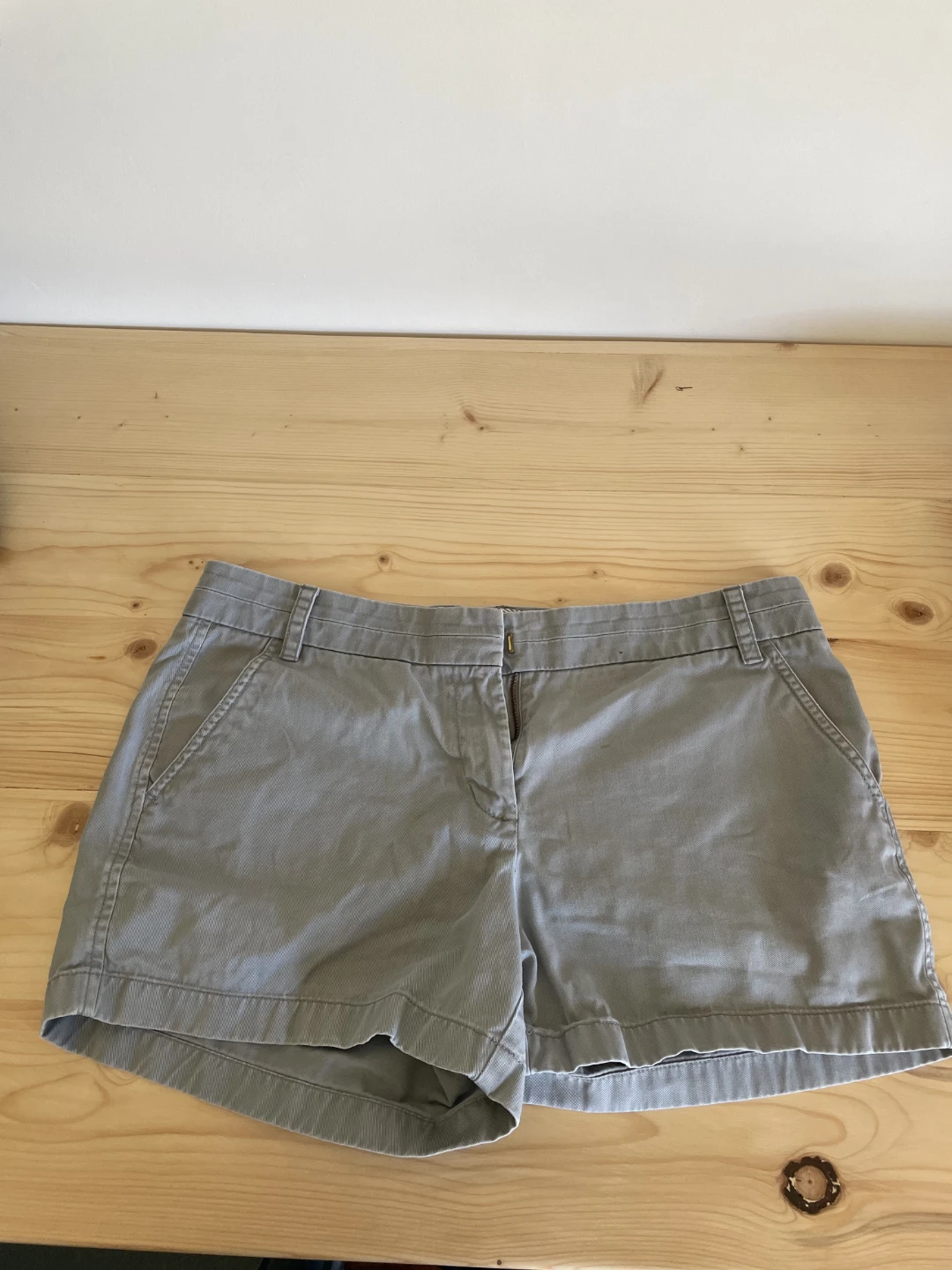 J. Crew Chino Shorts Size 10 Grey