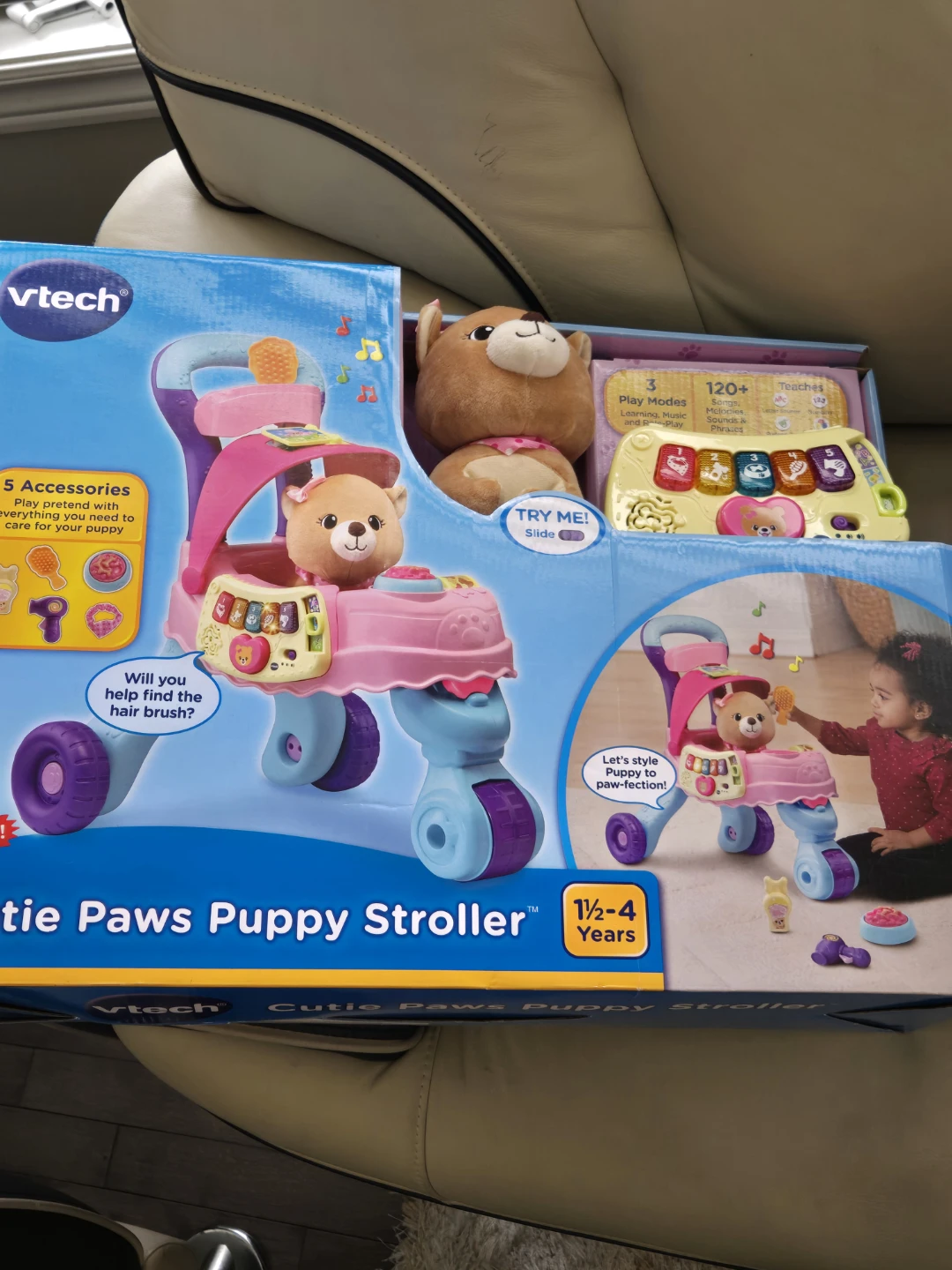 VTech Cutie Paws Puppy Stroller