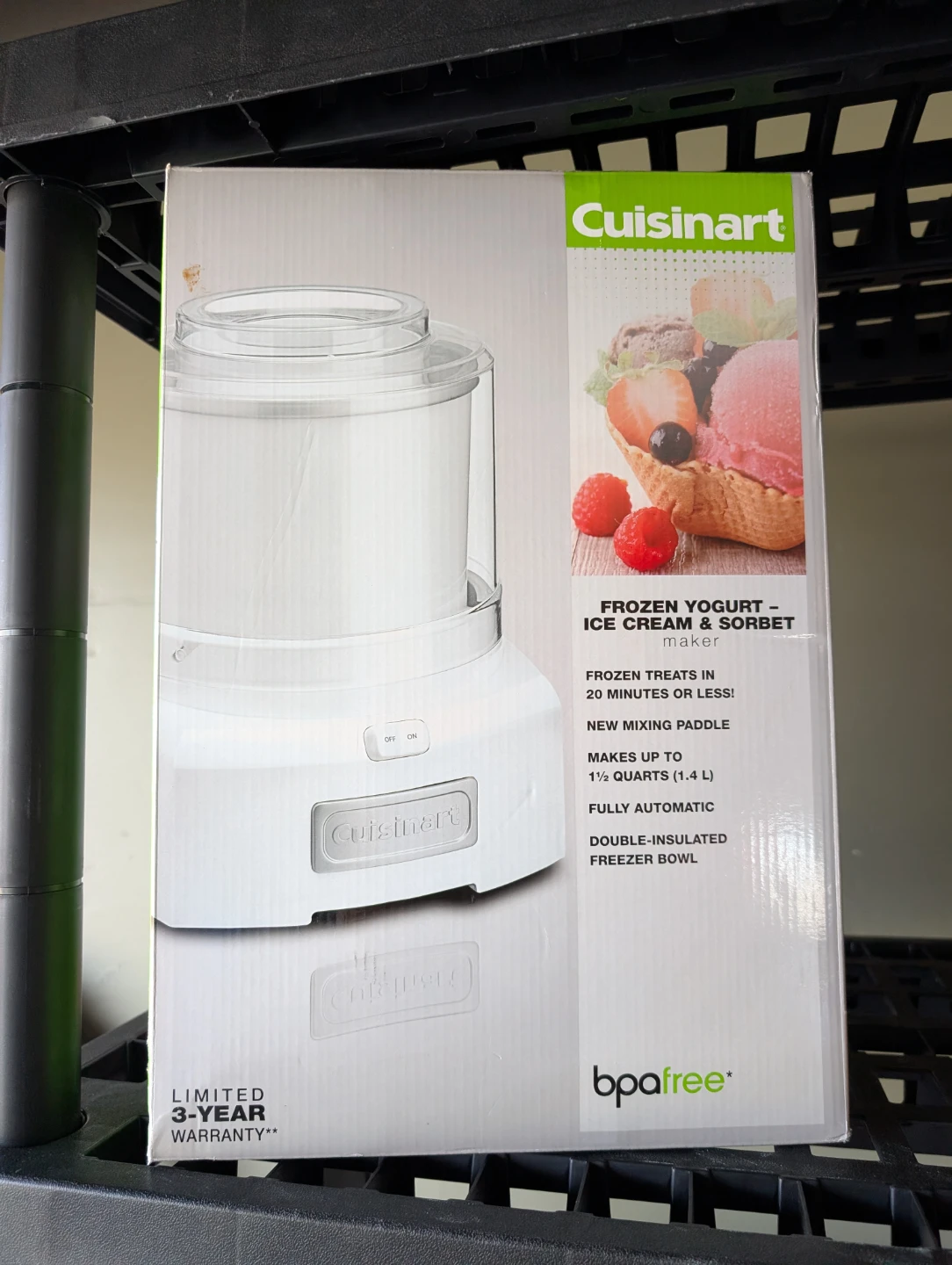 Cuisinart Frozen Yogurt, Ice Cream & Sorbet Maker