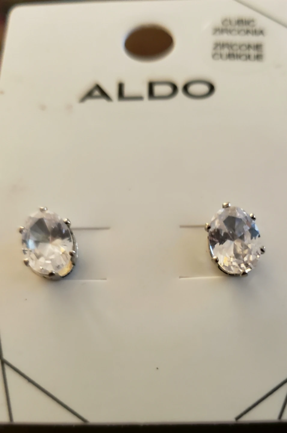 ALDO Cubic Zirconia Oval Stud Earrings - photo 2