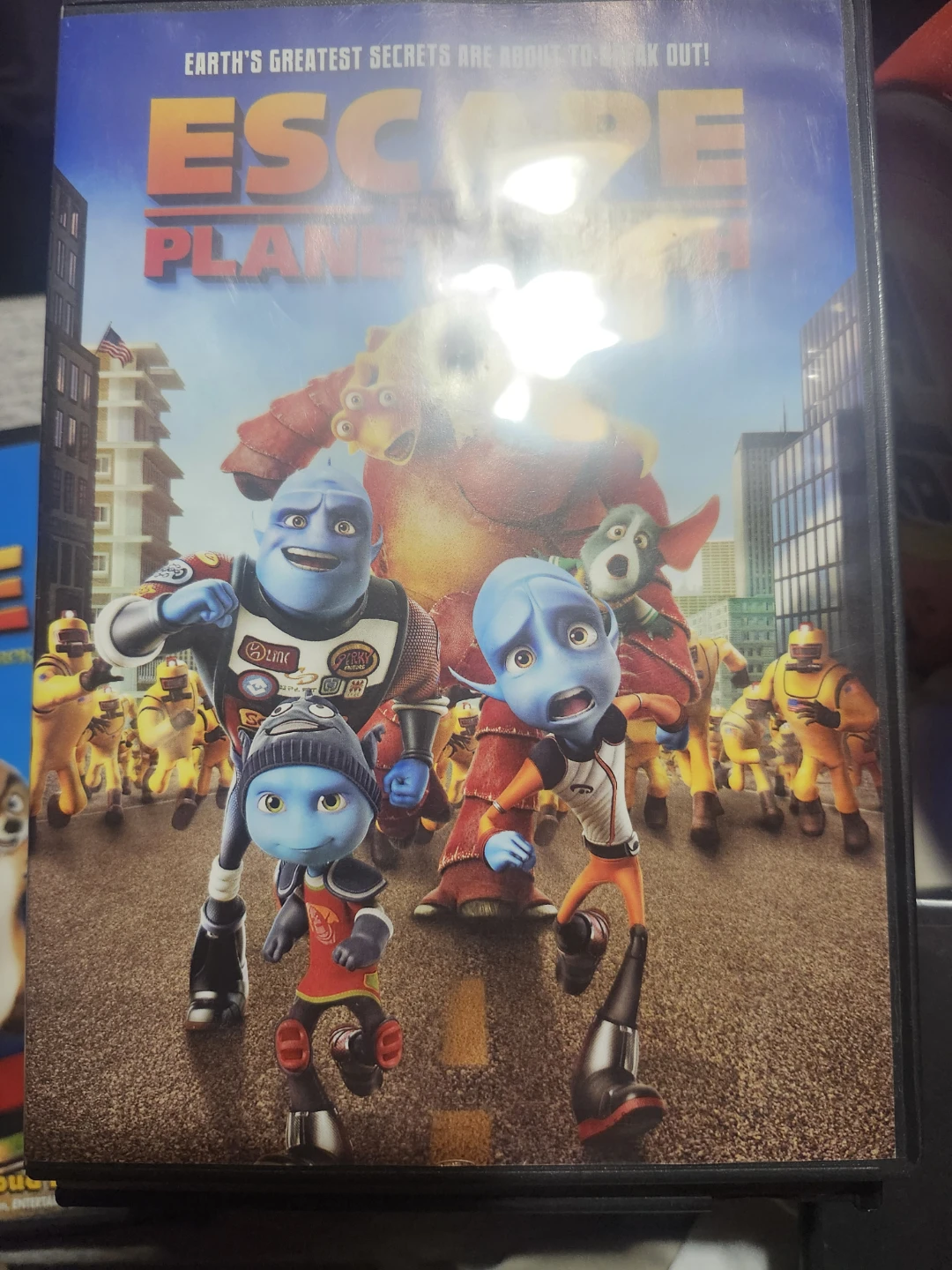 Escape from Planet Earth DVD