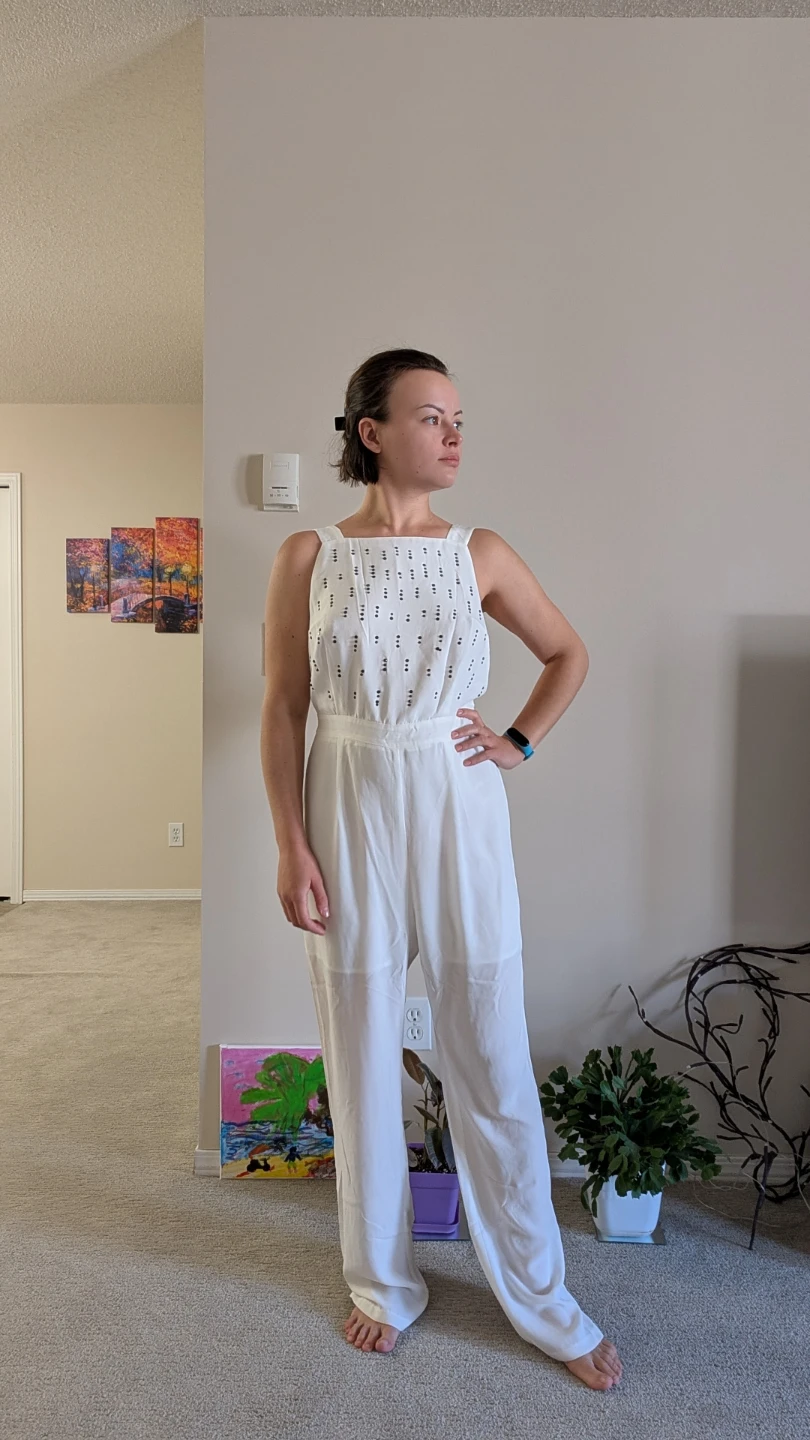 White Jumpsuit