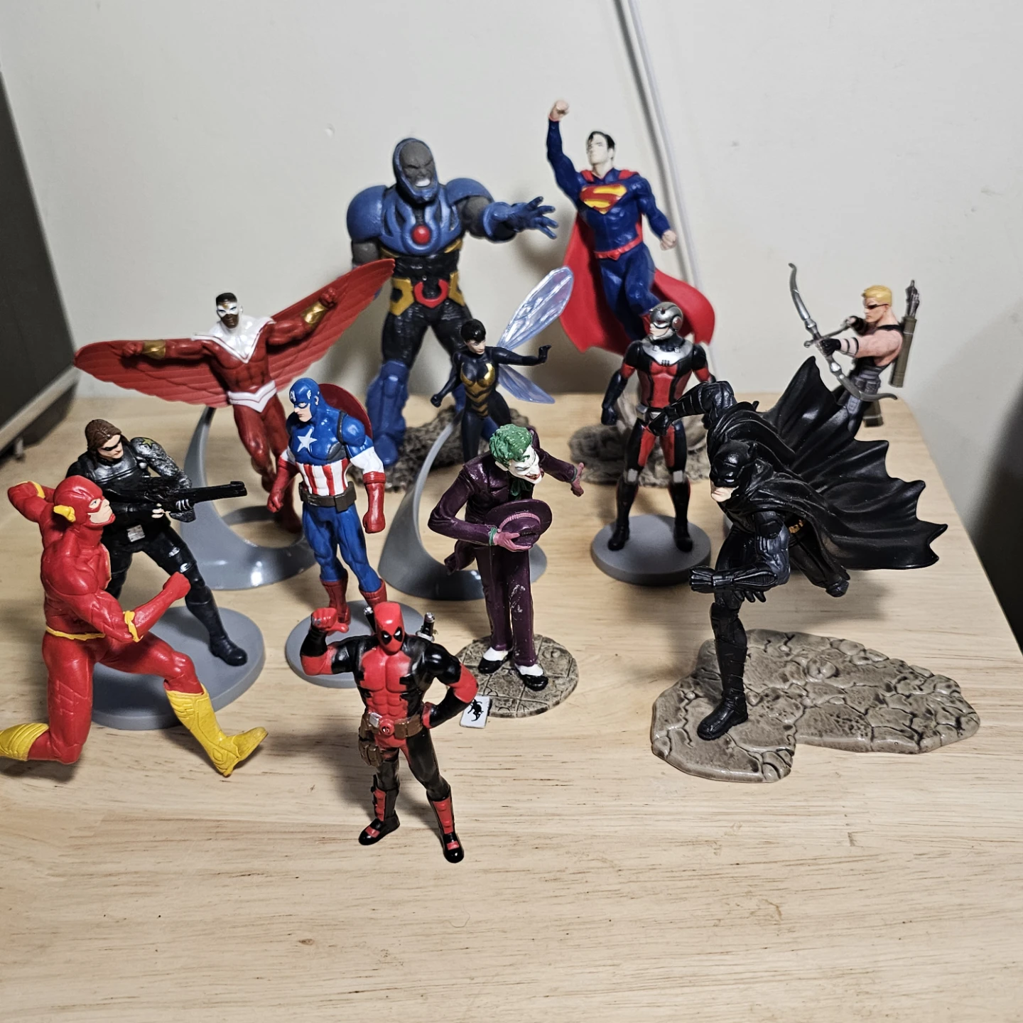 Premium Marvel & DC 12-Figure Lot (Schleich & Disney)