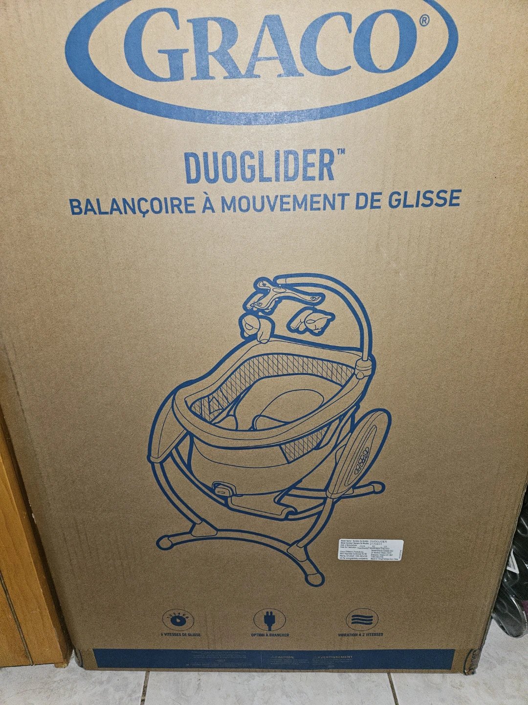 Graco Duoglider Baby Swing - Britton