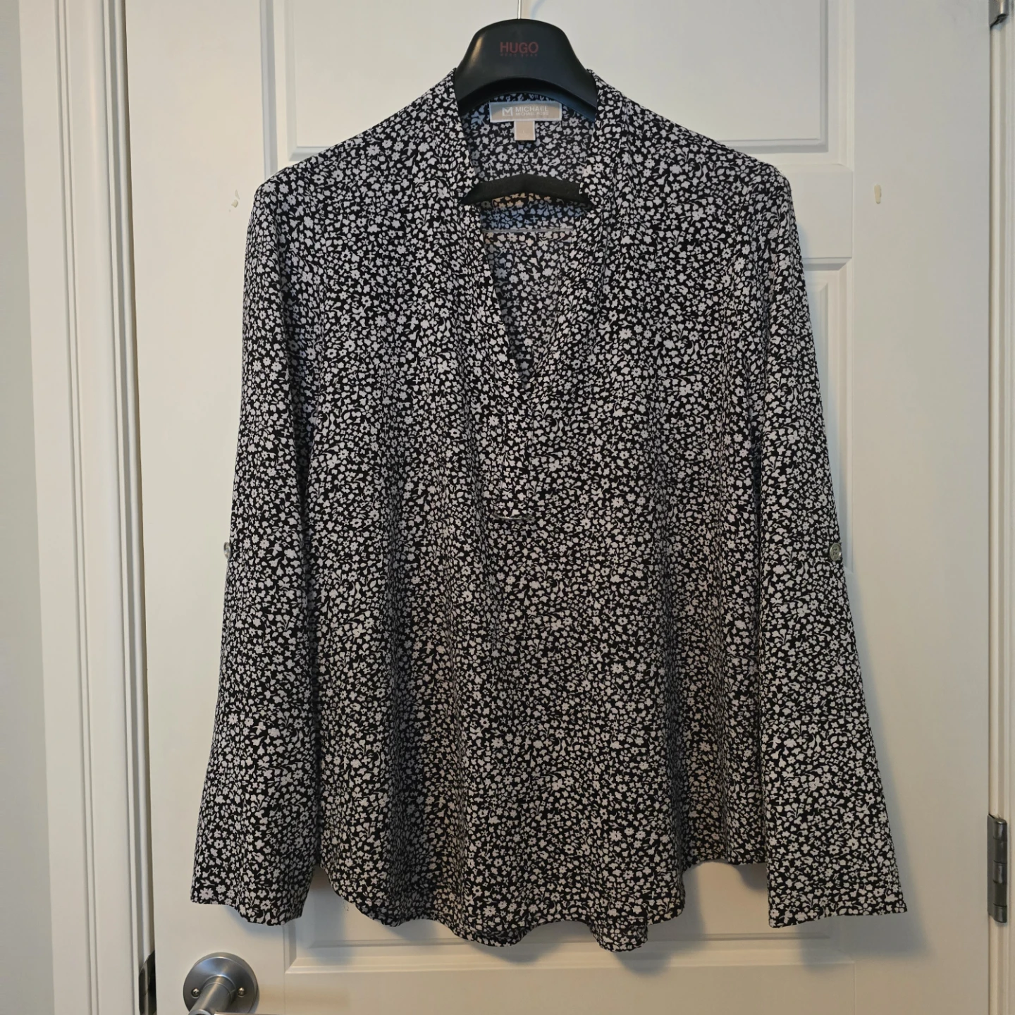 Michael Kors Women's Floral Print Blouse