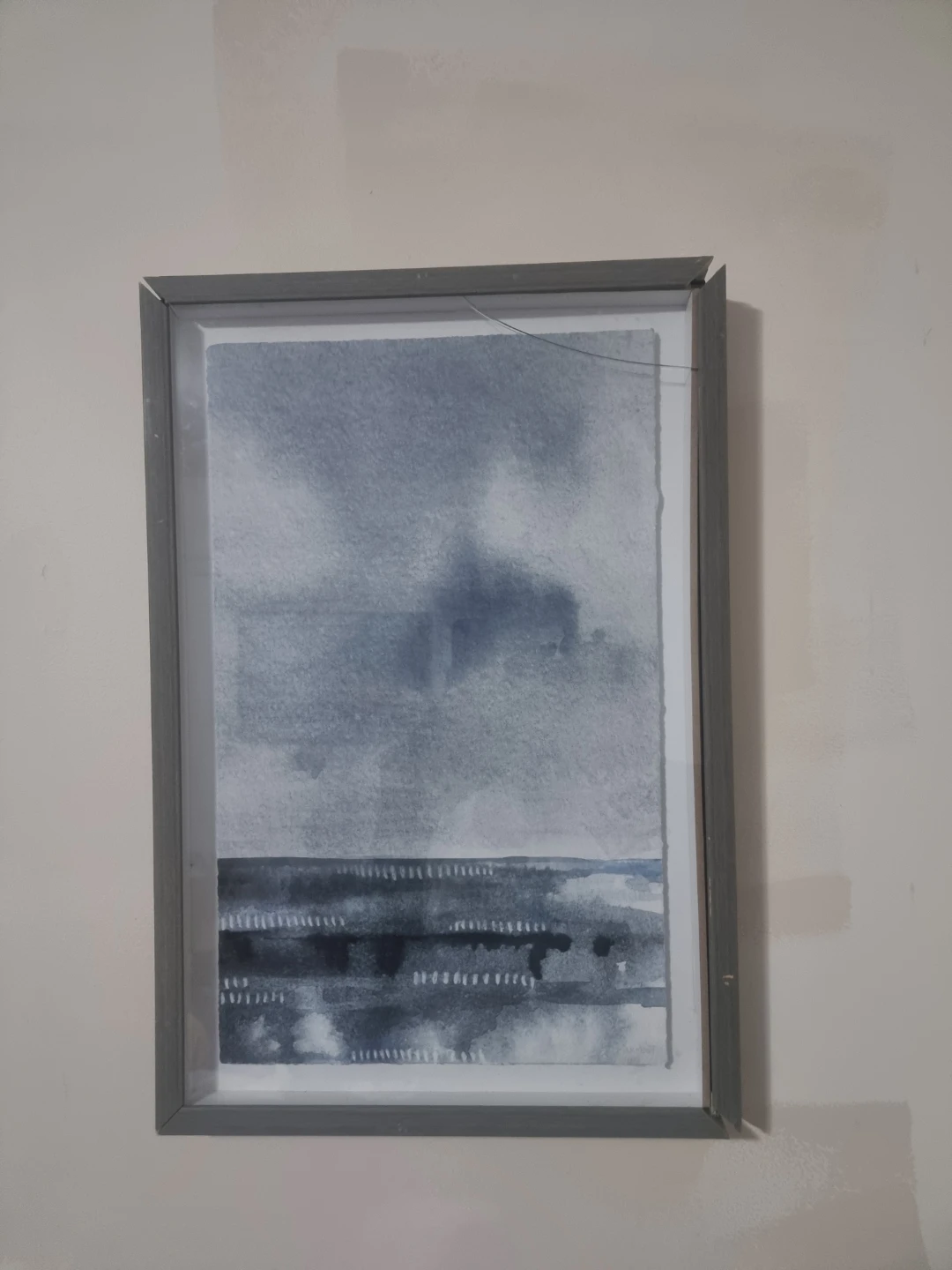 Framed Landscape Watercolour Painting and unframed painting - photo 2