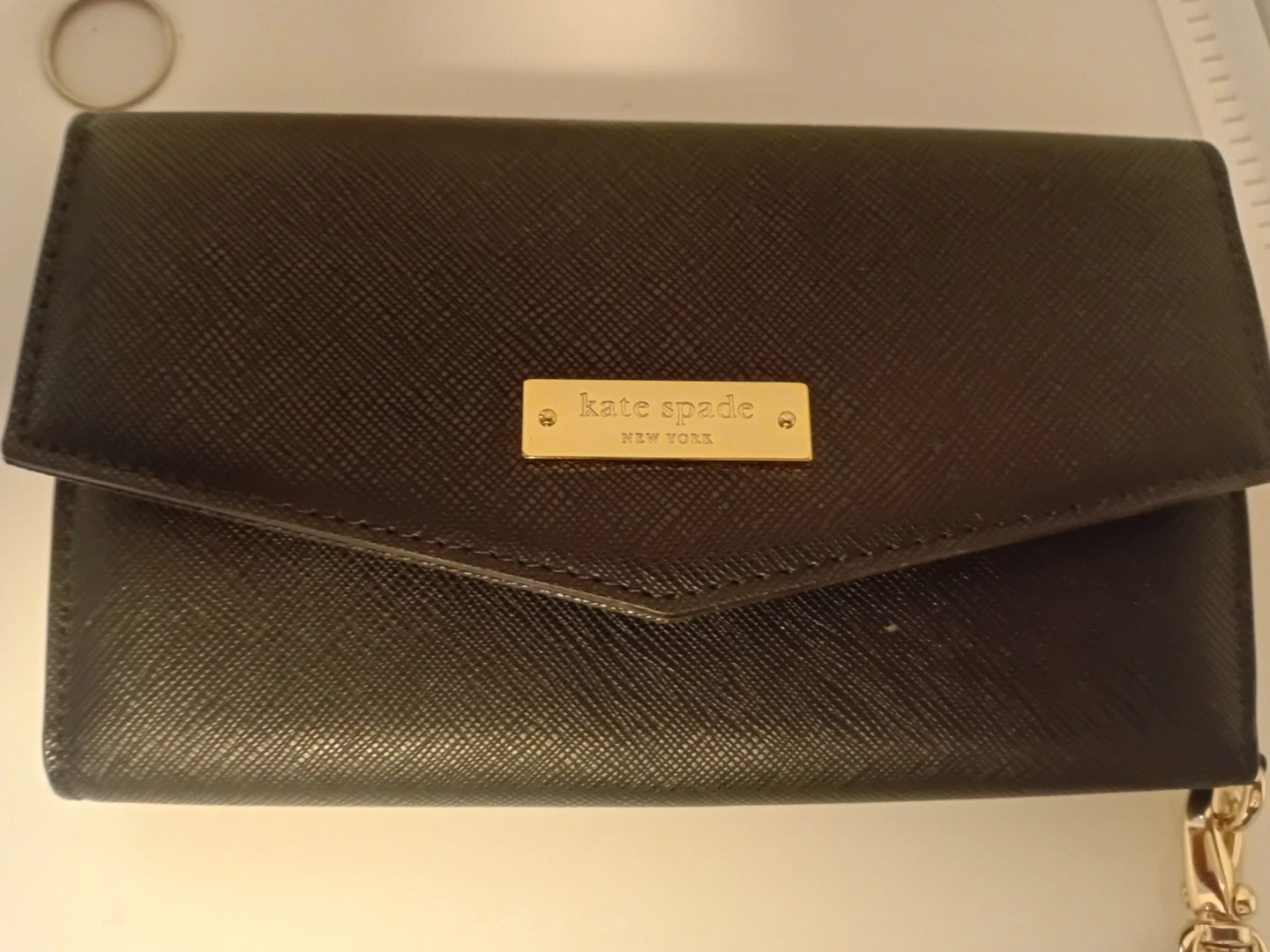 Kate Spade Black Leather Wallet