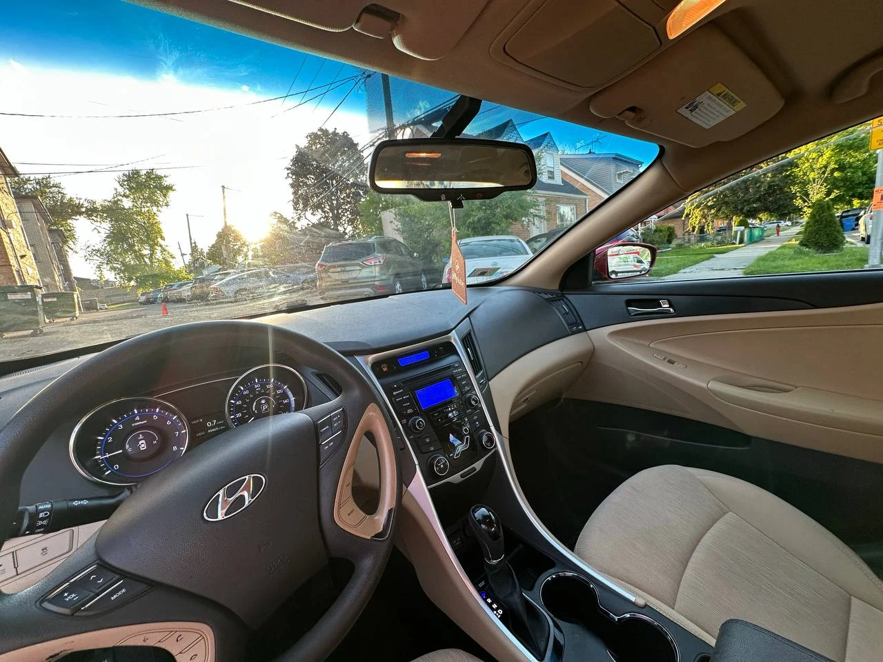 Red Hyundai Sonata Sedan - photo 5