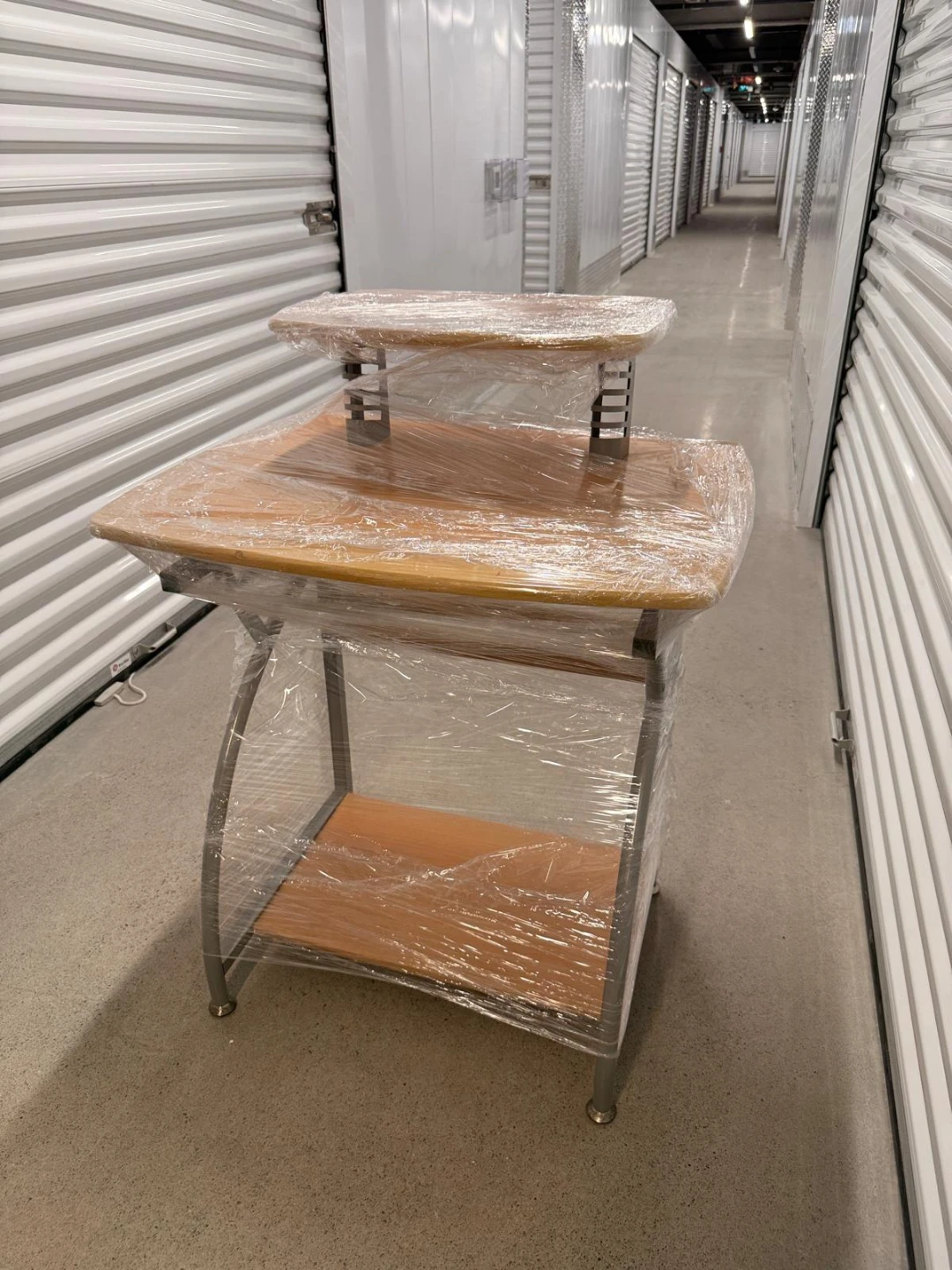 Computer Desk with Monitor Stand