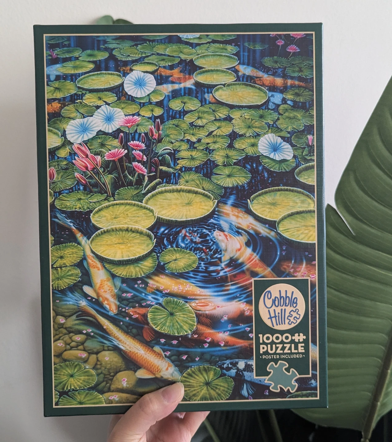 Cobble Hill Koi Pond 1000 Piece Jigsaw Puzzle