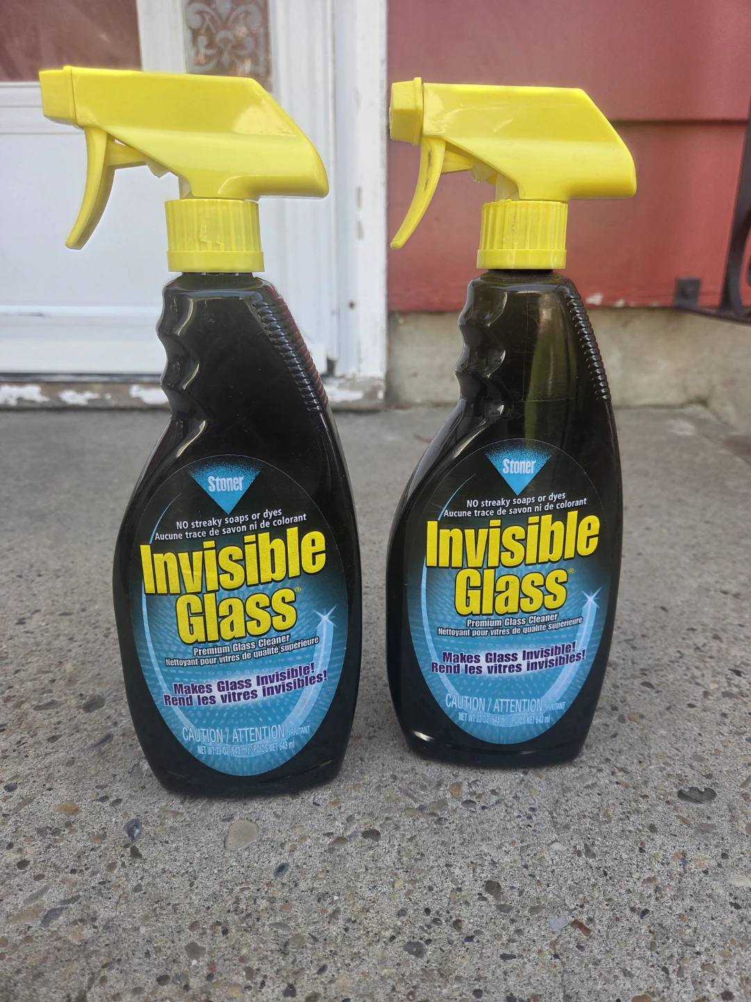 Stoner Invisible Glass Premium Glass Cleaner - 2 x 643 ml