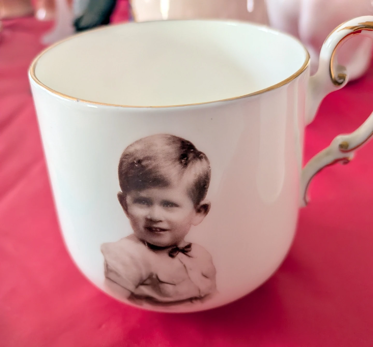 Paragon "A Souvenir of Prince Charles" Fine Bone China Mug