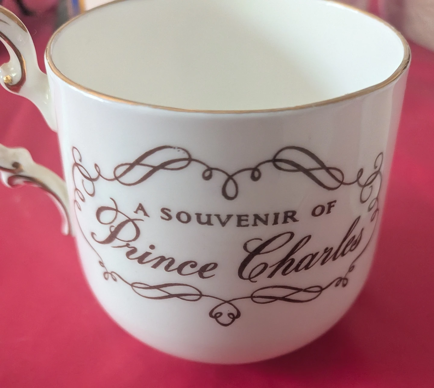Paragon "A Souvenir of Prince Charles" Fine Bone China Mug - photo 2