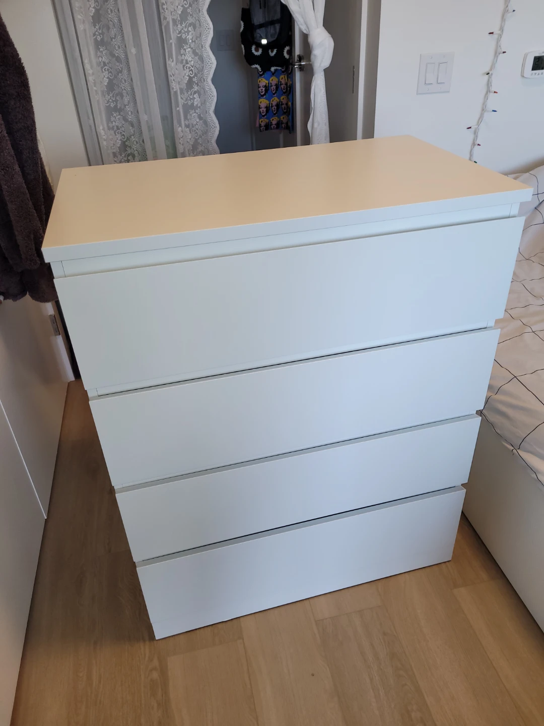 Ikea MALM 4-drawer dresser