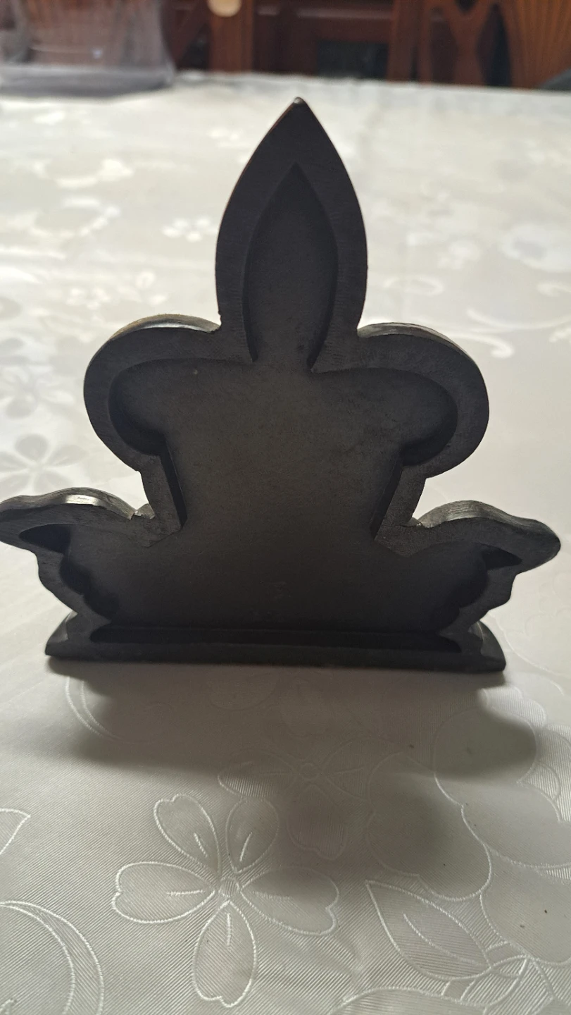Boy Scouts "Be Prepared" Fleur-de-lis Emblem Desk Organizer - photo 4