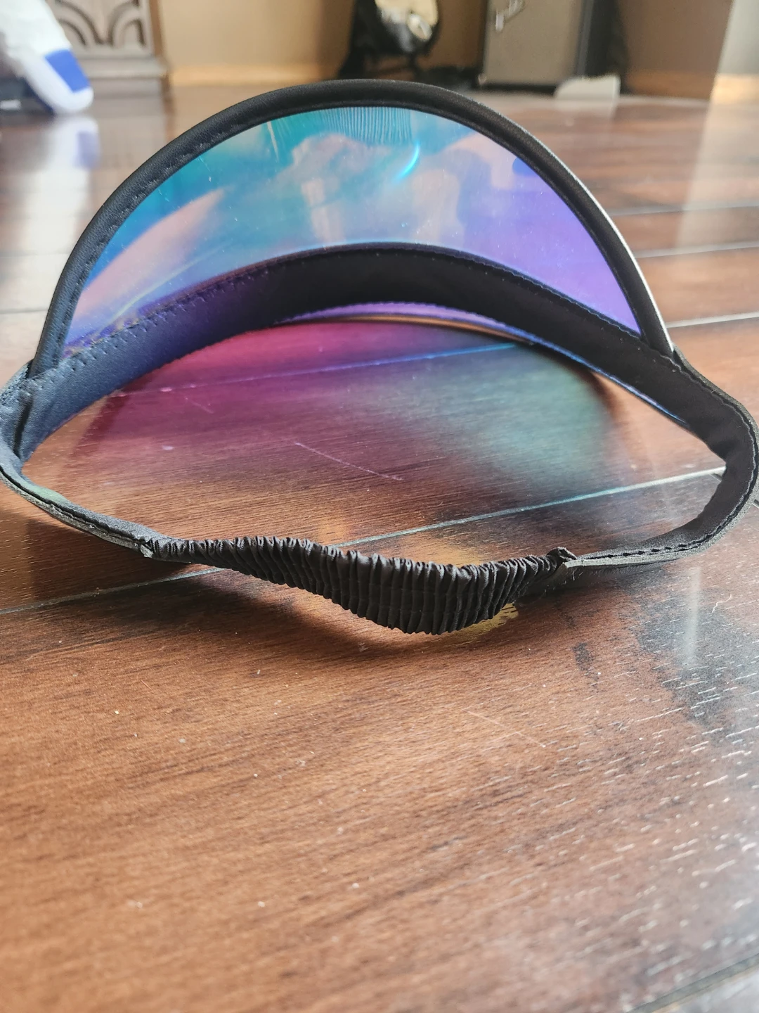Iridescent Transparent Sun Visor - photo 2