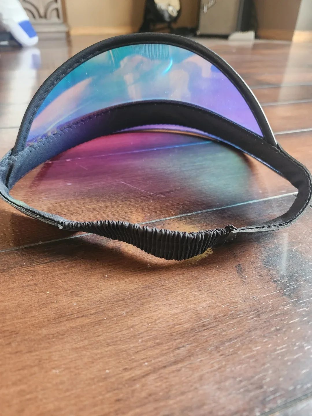 Iridescent Transparent Sun Visor - photo 2
