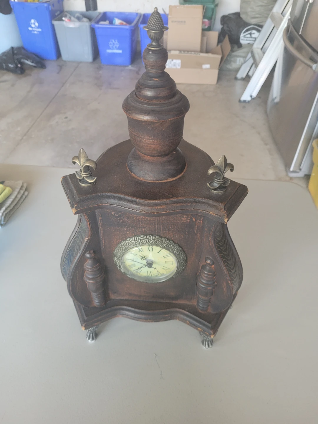 Decorative 3 face Tabletop Clock - photo 3