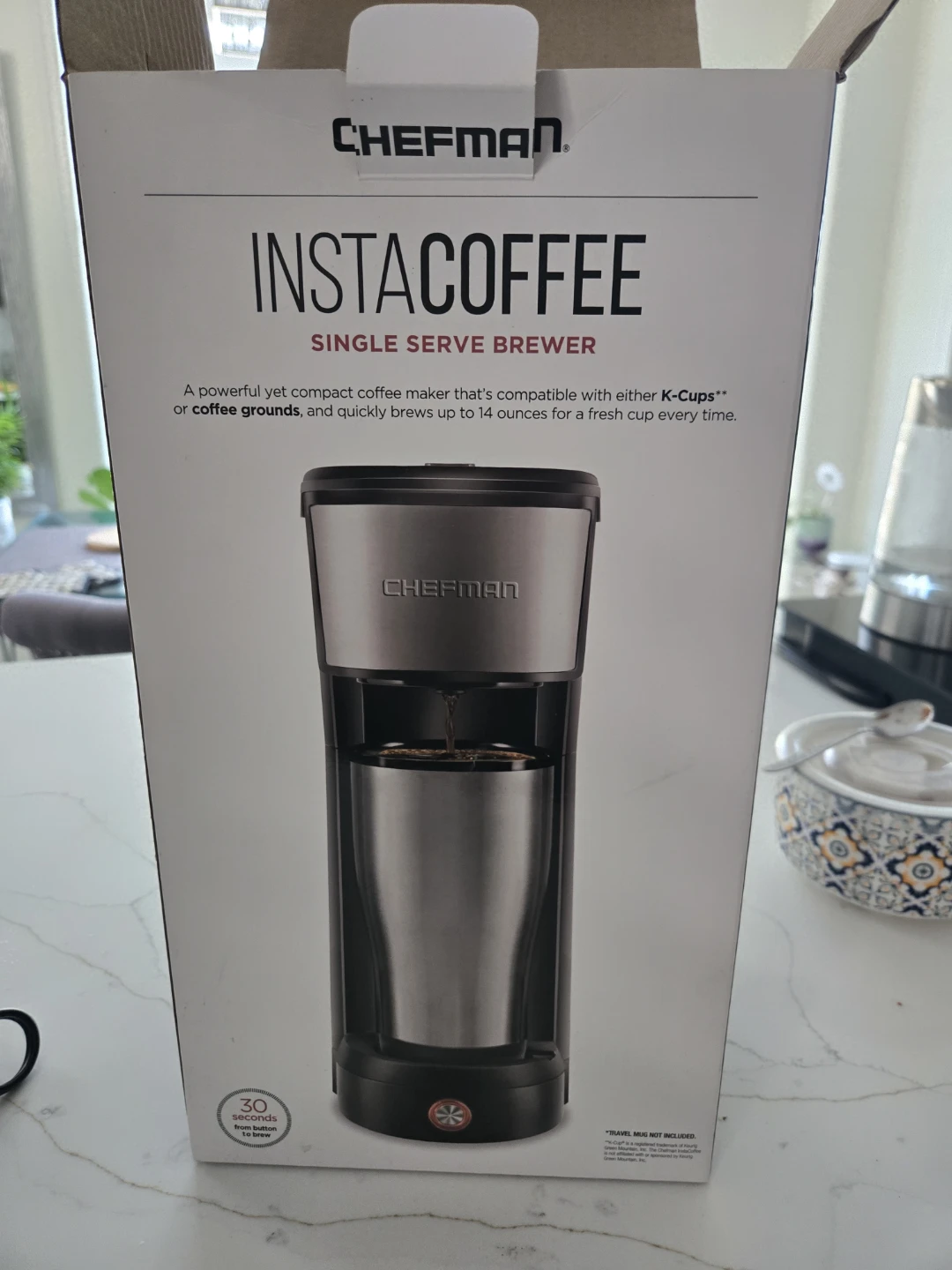Chefman InstaCoffee Single Serve Brewer - photo 2