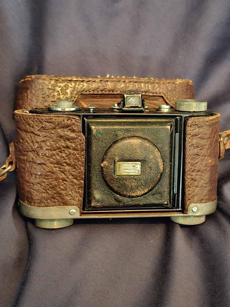 Vintage Camera with Leather Case