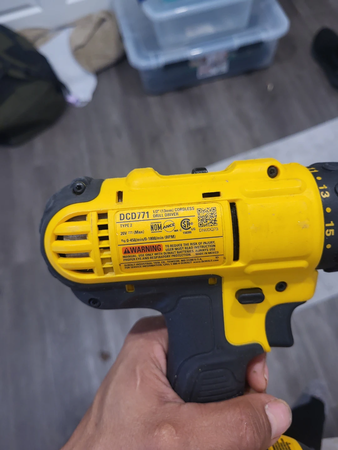 DEWALT DCD771 Cordless Drill - photo 2