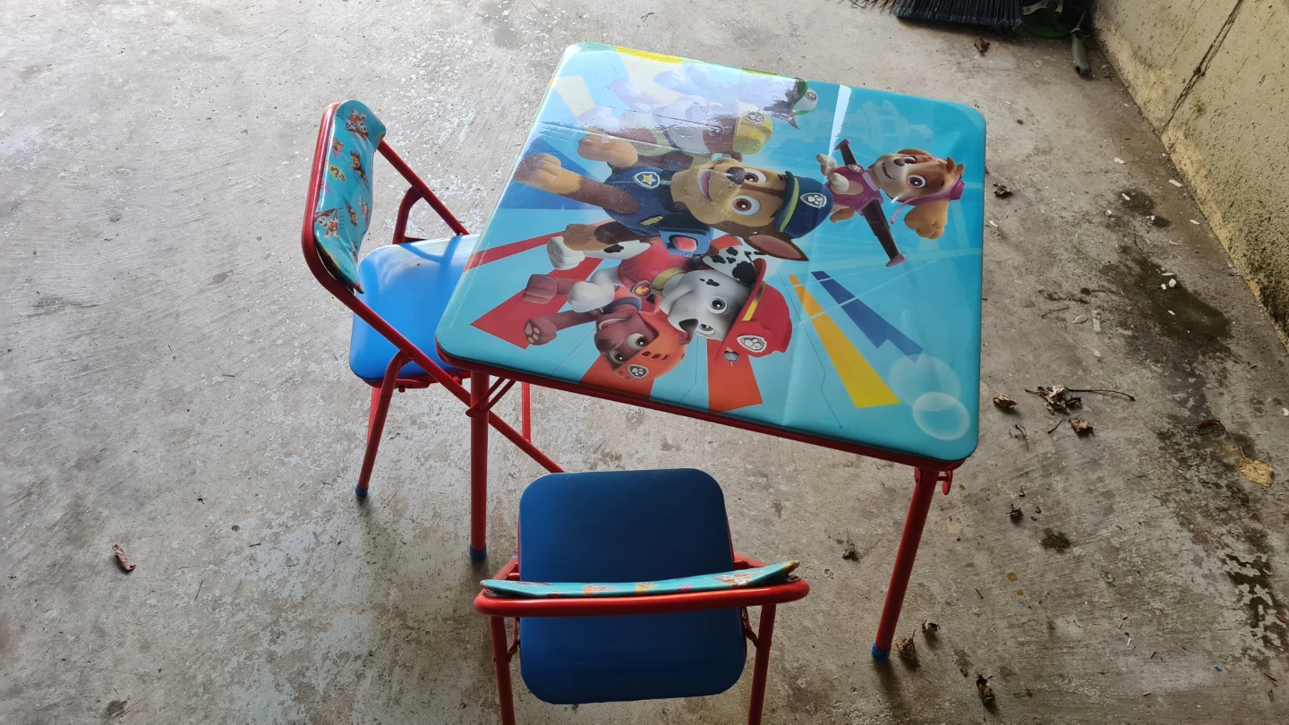 Paw Patrol Table and Chairs Set - photo 3