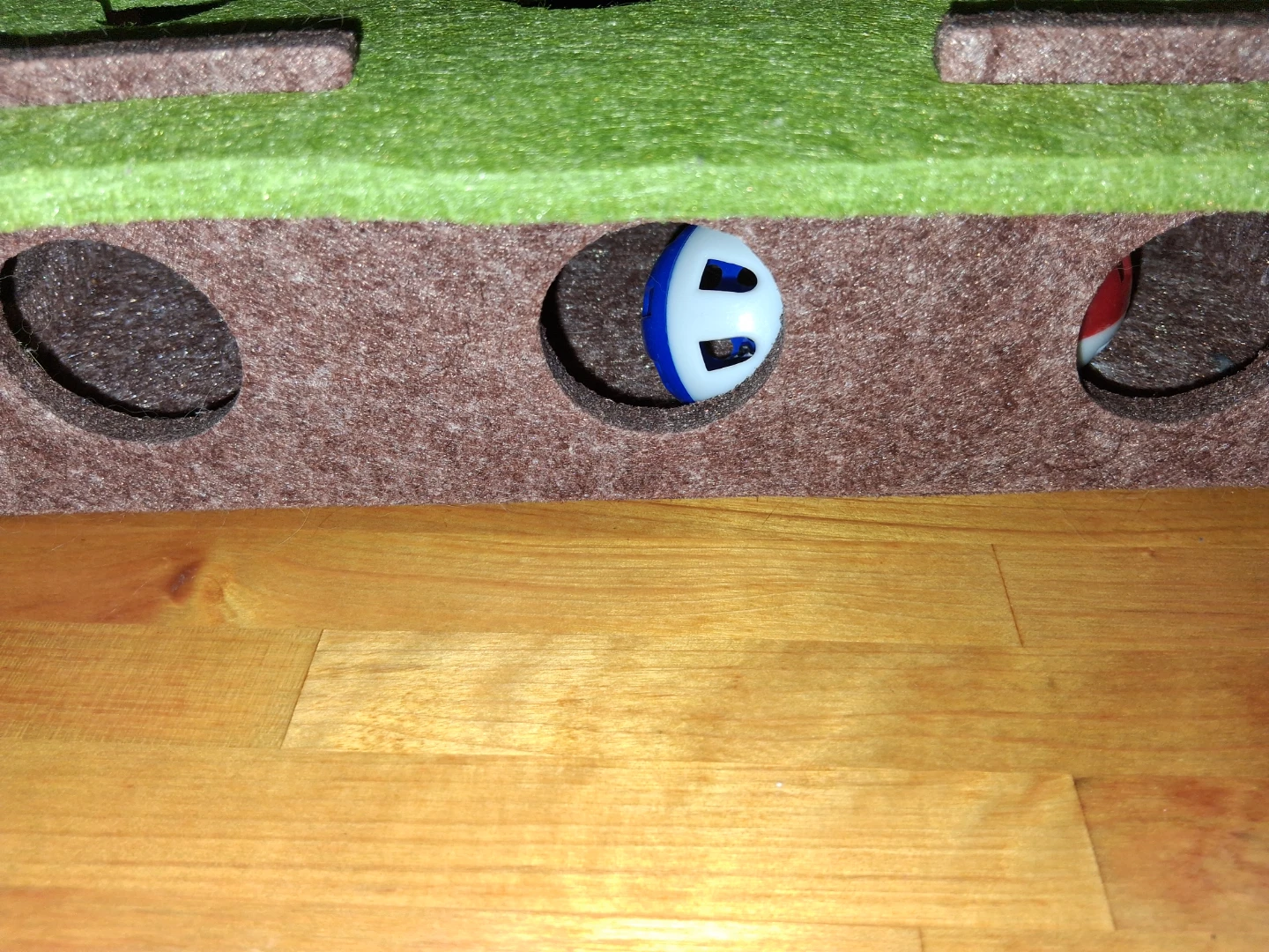 Heavy duty felt cat puzzle toy - photo 2