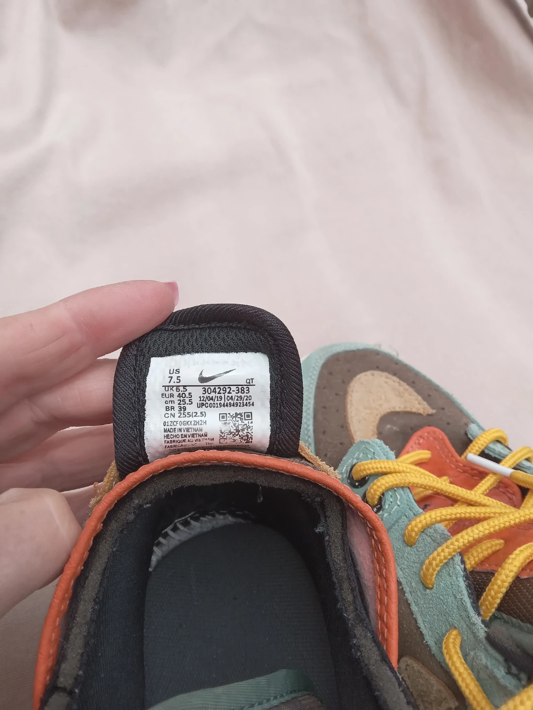 Nike SB Dunk Low "What The Paul" Size 7.5 - photo 2