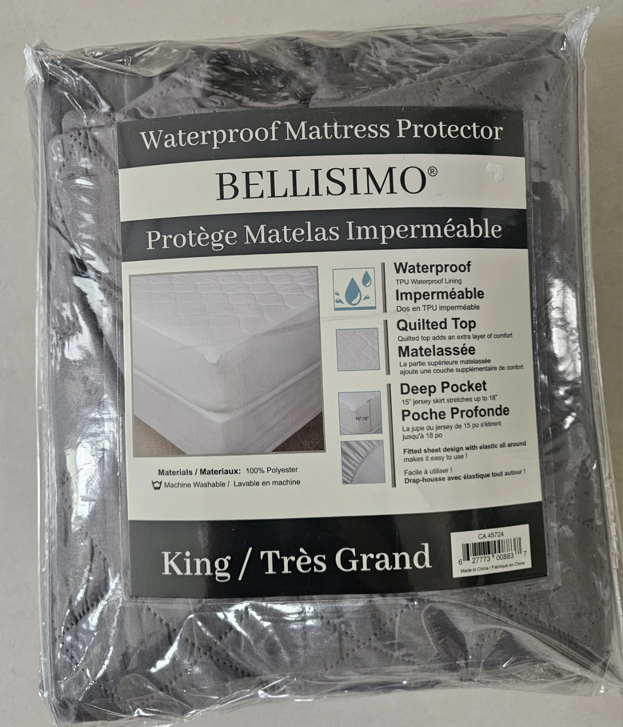 Bellissimo King Size Waterproof Mattress Protector