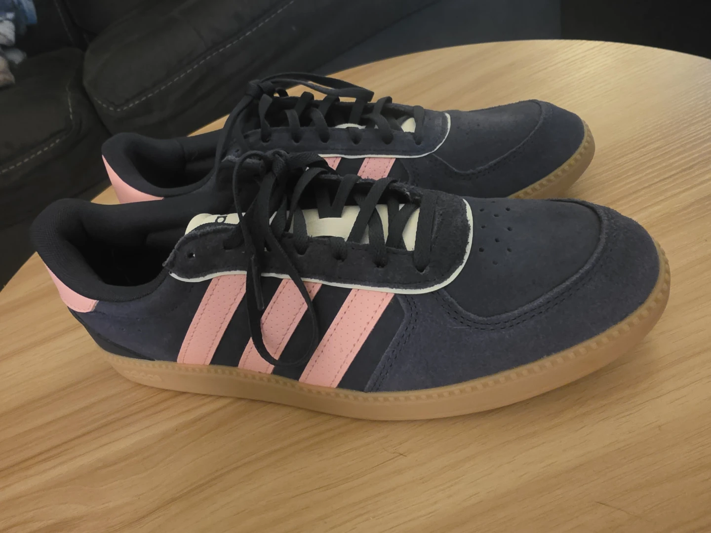 Adidas Samba Shoes Navy Pink Size 10