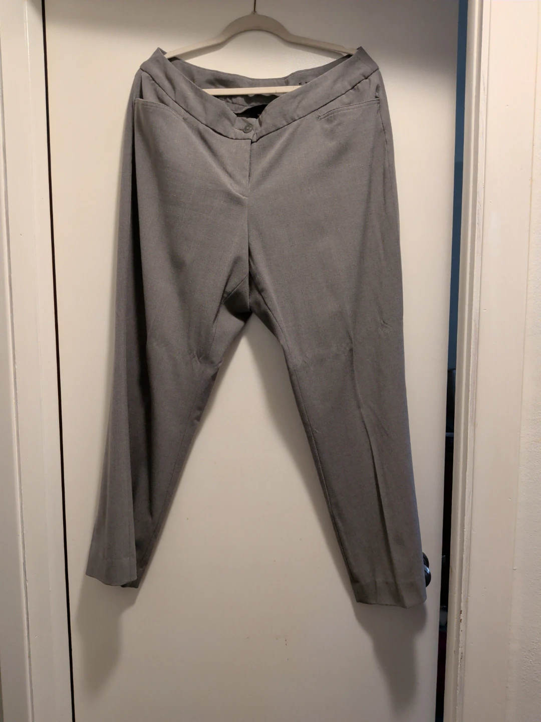 Lane Bryant Women's Gray Dress Pants Size 14 Average