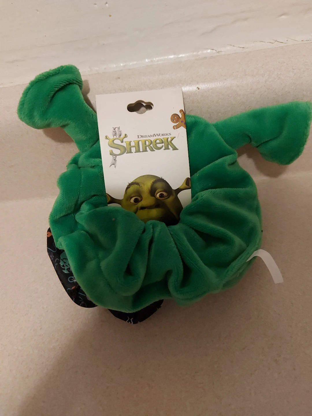 Shrek Scrunchies x2
