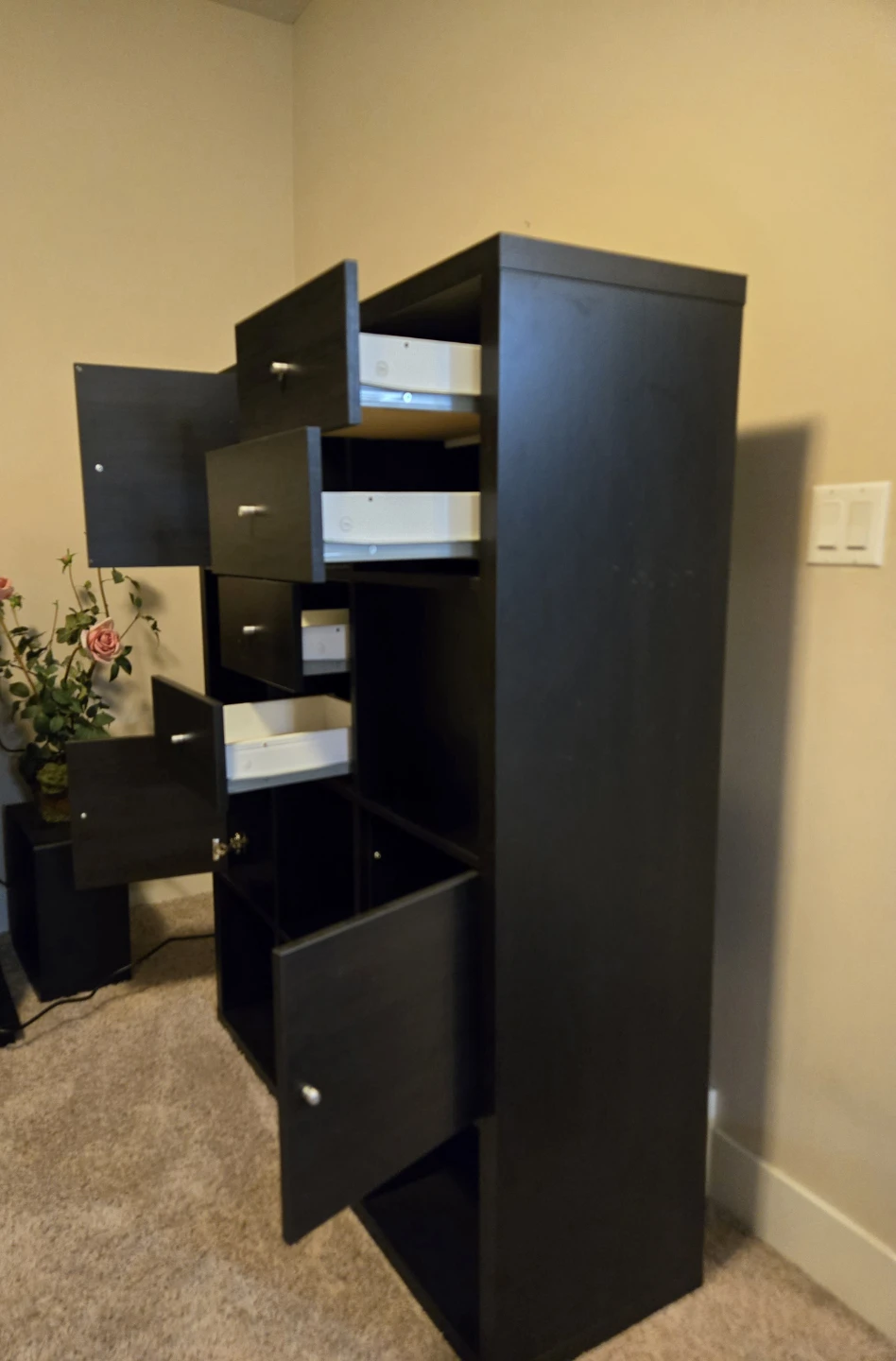 IKEA KALLAX Shelf Unit With Drawers and Doors - photo 4