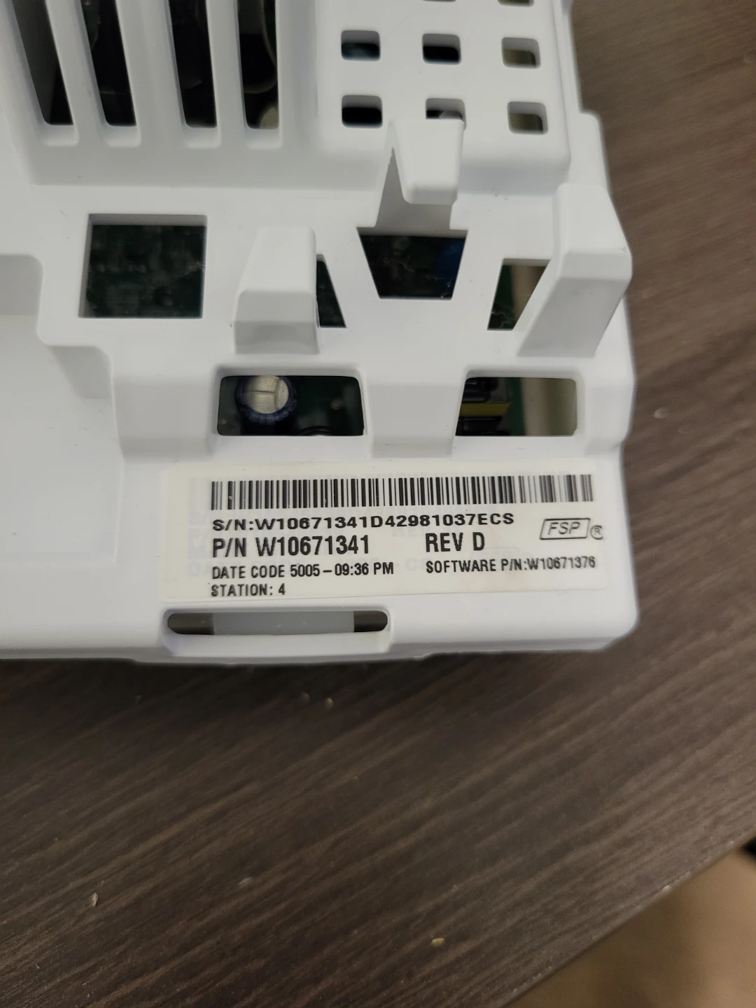 Whirlpool W10671341 Washing Machine Control Board - photo 2