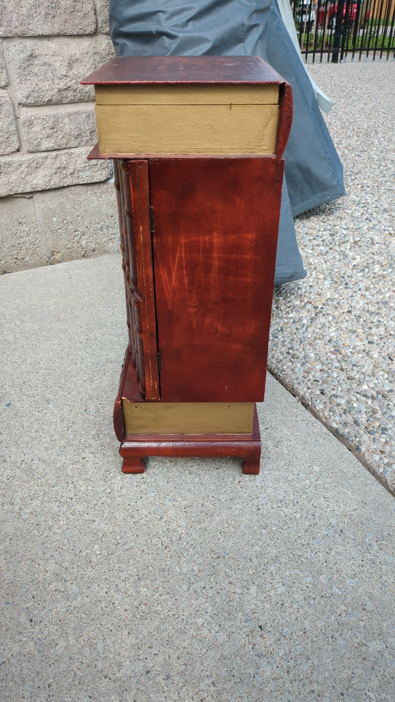 Book Spine Cabinet with Drawer - photo 4