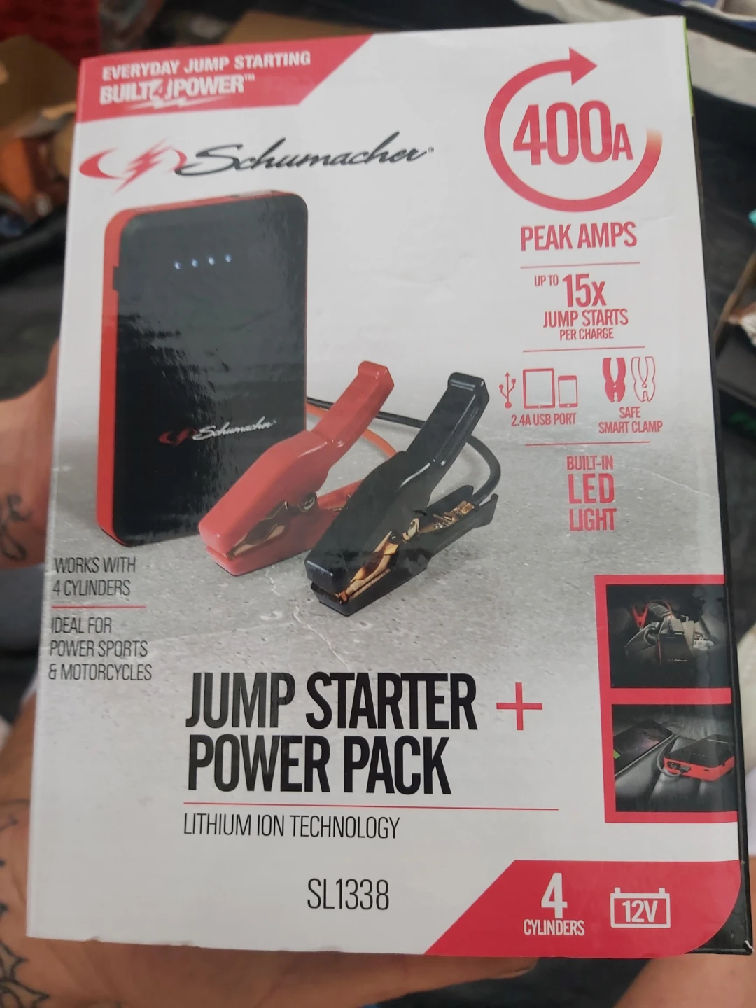 Schumacher SL1338 Jump Starter Power Pack