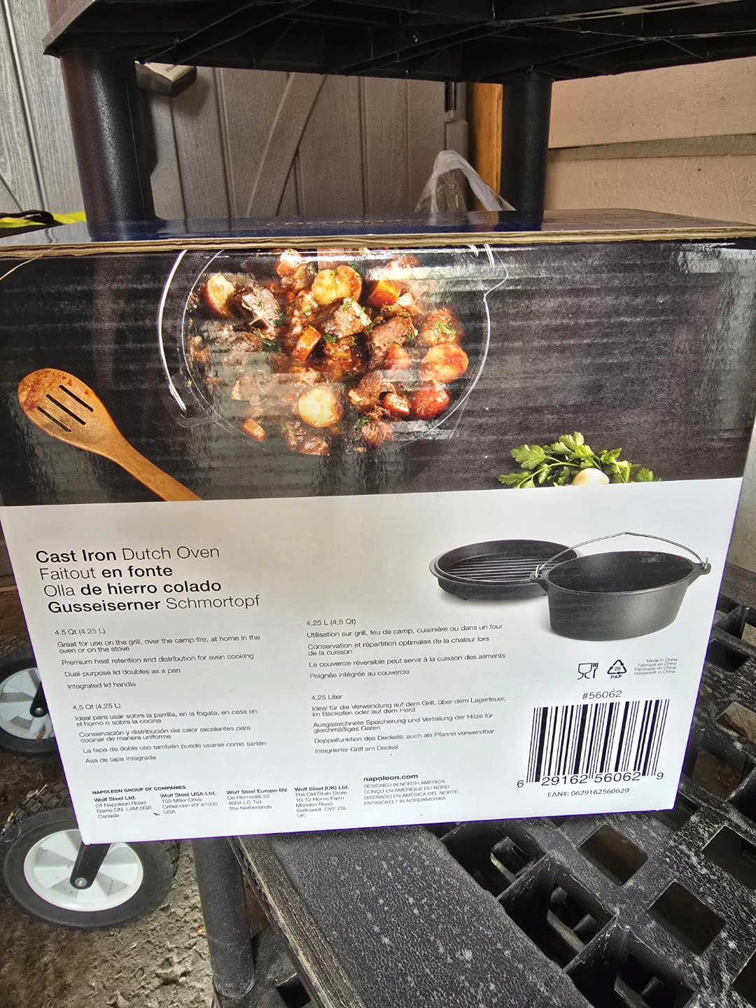 Napoleon Cast Iron Dutch Oven 4.5 Qt - photo 2