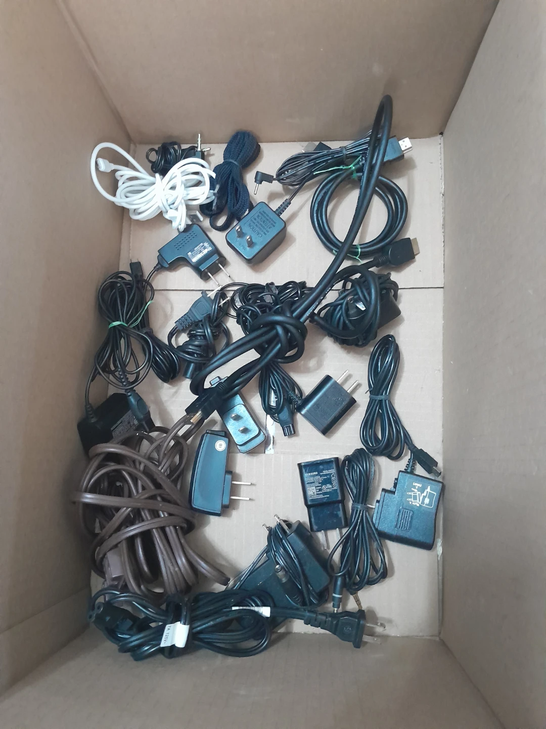 Assorted Power Adapters and Cables
