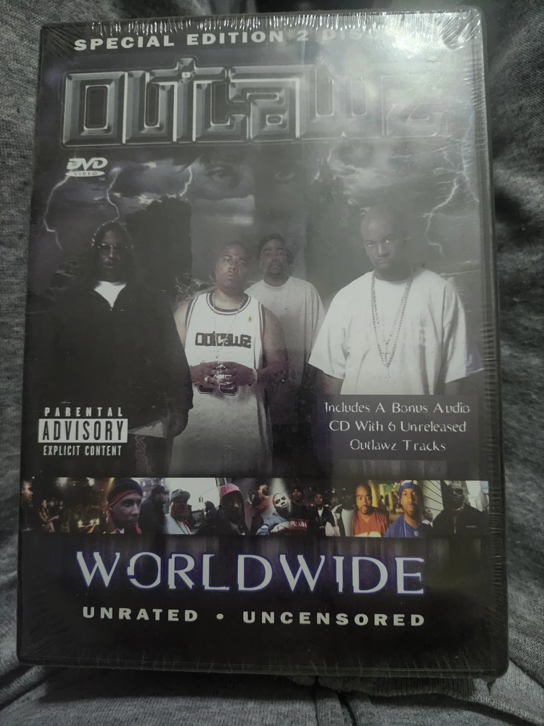 Outlawz Worldwide Special Edition 2 Disc DVD with Bonus CD