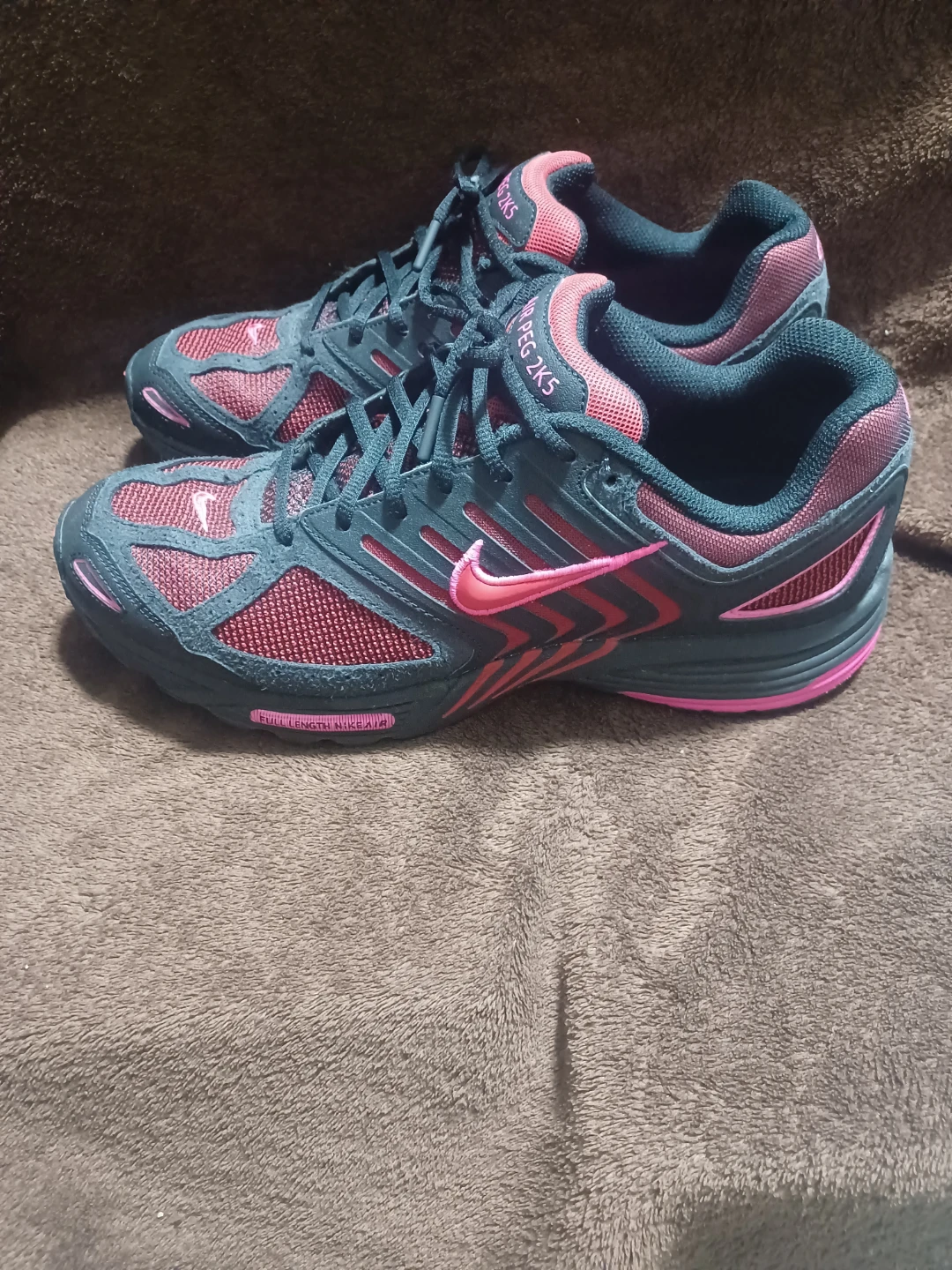 Nike air Pegasus 2k5 black fire red size 12.5