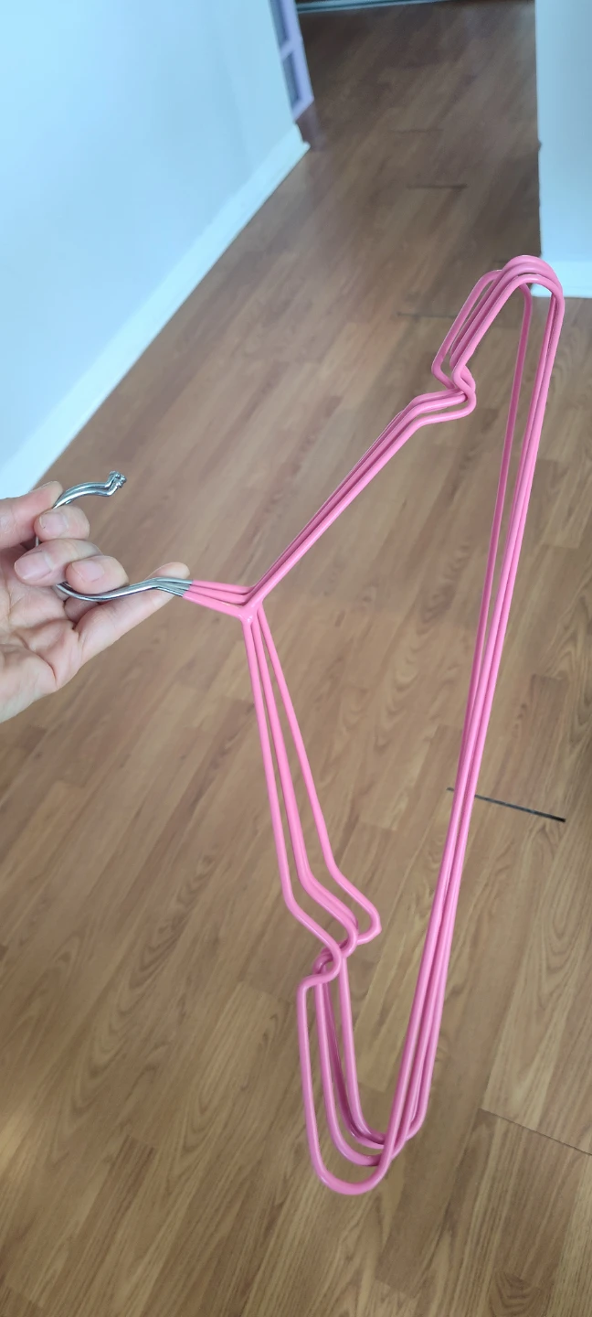 Non-Slip Metal Clothes Hangers (Set of 4)
