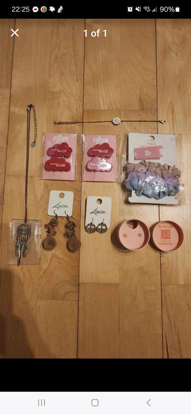 Accessories - Necklace, Bracelet, Earrings, Scrunchies, Clips