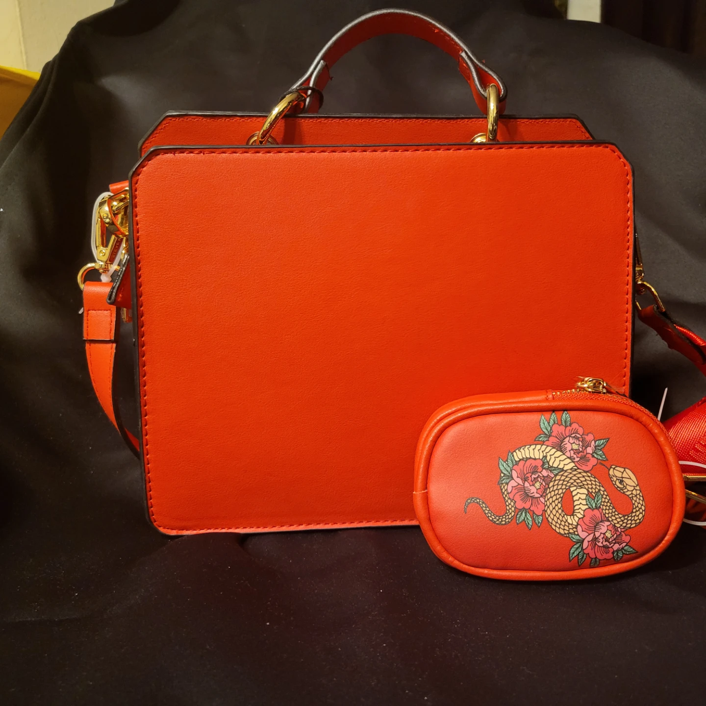 Red Steve Madden Bevelyn Satchel - photo 4