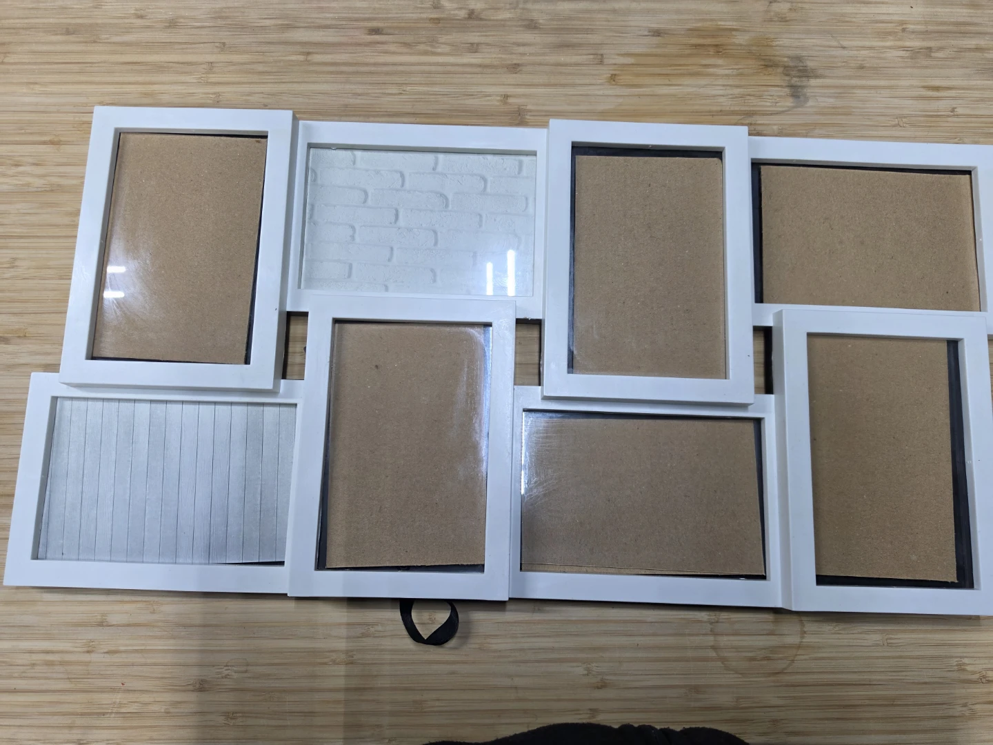 White 8-Slot standing collage frame - photo 3
