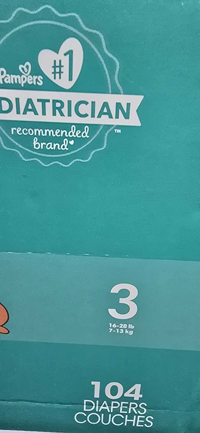 Pampers Baby-Dry Diapers Size 3, 104 Count - photo 3