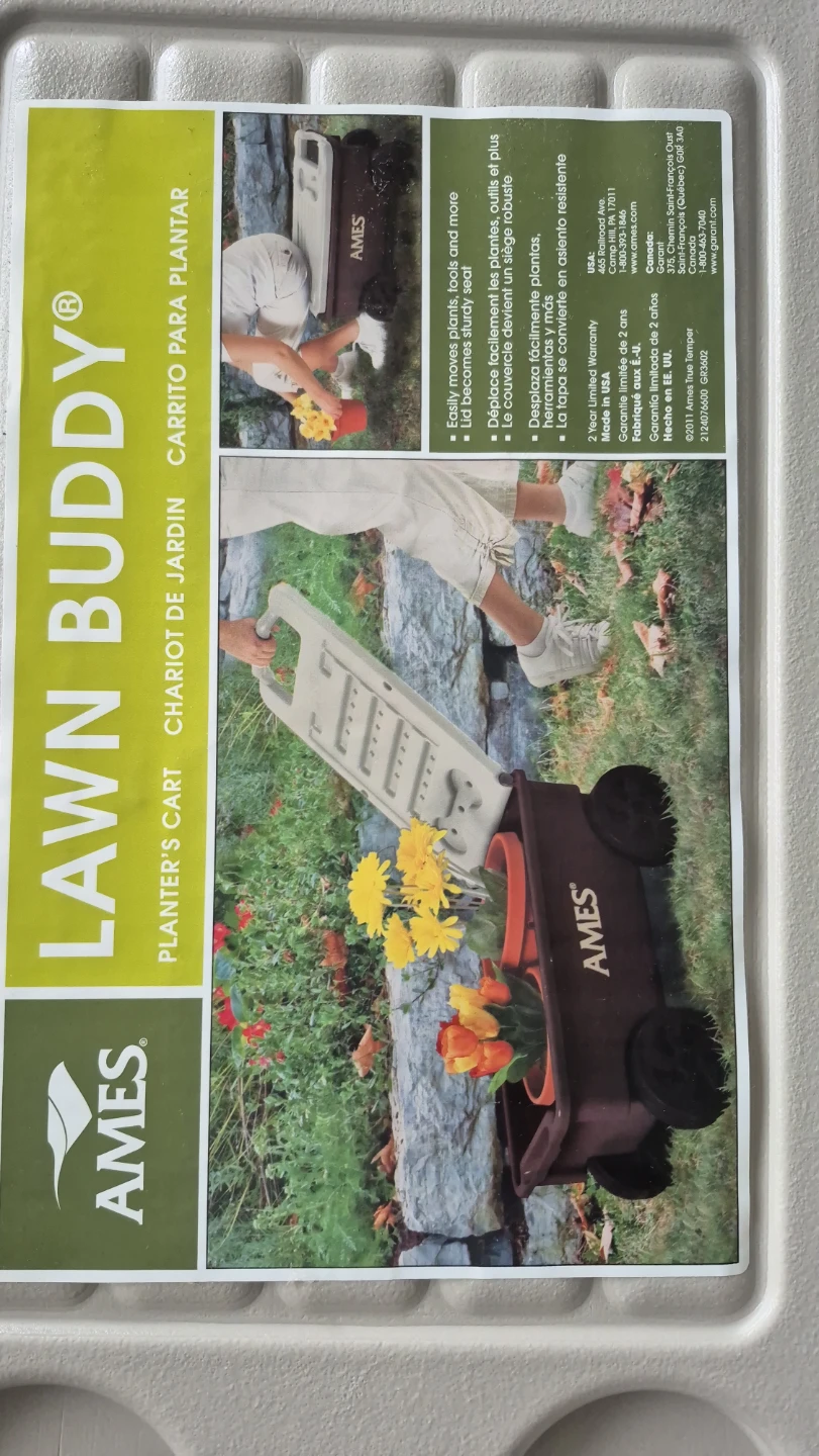 AMES Lawn Buddy Planter's Cart