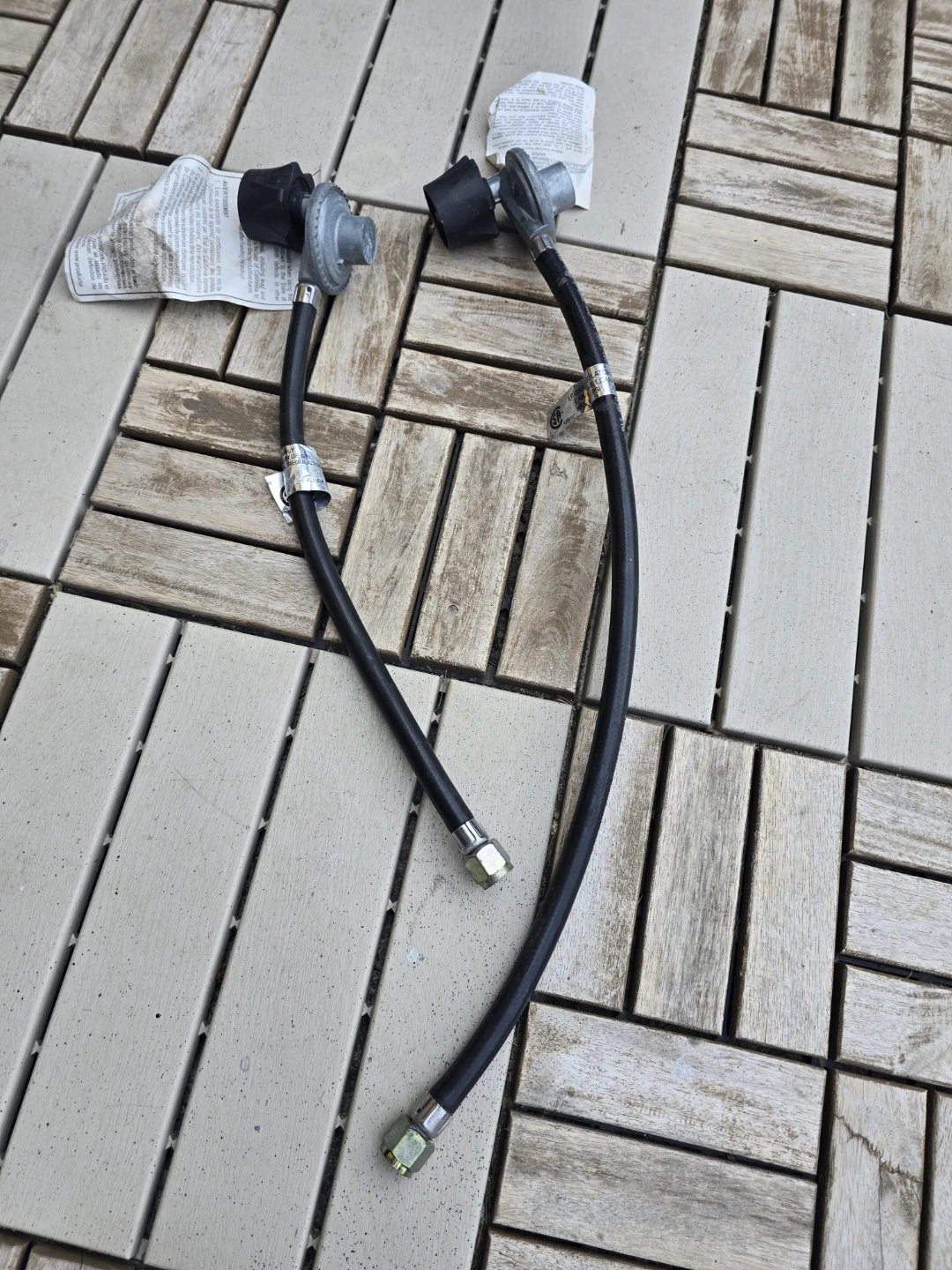 Grill Spot Propane Hose and Regulator Set - 25 Inch Hoses - photo 2