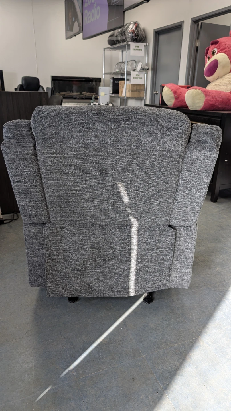 Grey Fabric Recliner Chair - photo 4