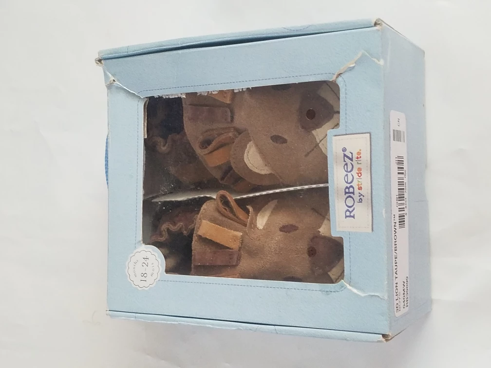 Robeez 3D Lion Taupe/Brown Baby Shoes